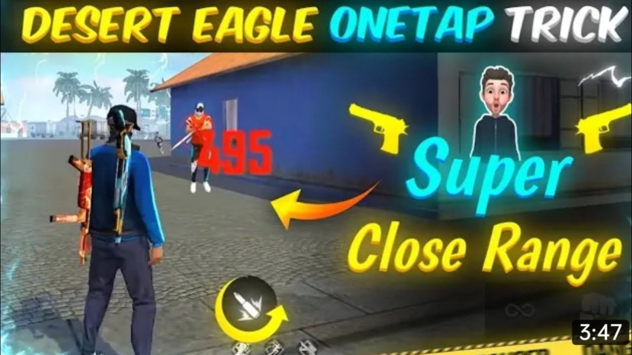 Desert Eagle Secret 🔥 One tap Headshot Trick || Perfect Aim Lock 🔒 New ...