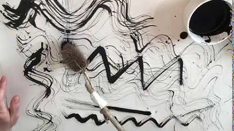 Learn How to Create Mark Making & Drawing Exercises with Your Home Made Paintbrushes