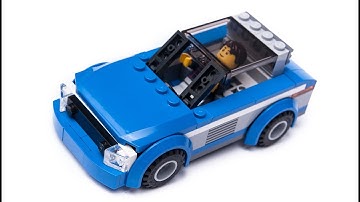 How to make LEGO City 60117 alternative moc coupe sportscar