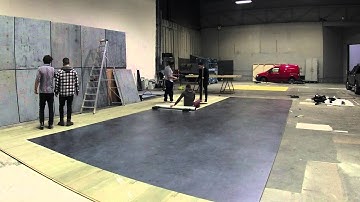 Self adhesive printed floor graphic, Large format printing, Installation by RuttersUK