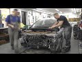 Форд Фокус, лобовой удар. Body repair after an accident.