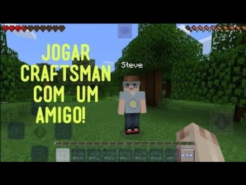 COMO JOGAR MINECRAFT PE COM SEU AMIGO DE LONGE 