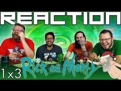Rick and Morty 1x3 REACTION!! "Anatomy Park"