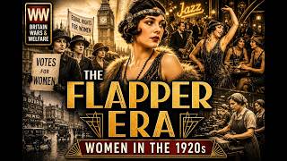 British Women in the 1920s - The Flapper era. Britain Wars and Welfare Ep. 29