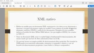 G-01 | BD SEMI-ESTRUCTURADAS. (XML EN BD) PARTE III