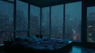 Urban Rain Sounds and Skyline Thunder for Deep Sleep and Insomnia Relief