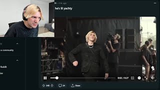xQc reacts to his AI Entrance like Lil Yachty