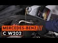 How to change oil filter and engine oil on MERCEDES W202 [TUTORIAL AUTODOC]