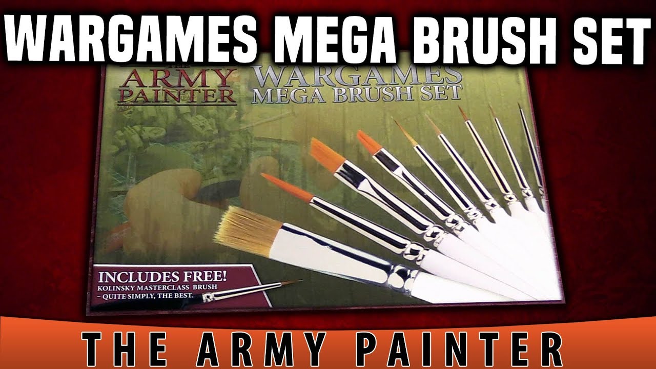 Army Painter Mega Brush Set