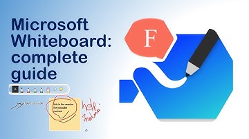 Tips & Tricks: How to use Microsoft Whiteboard. Complete Tutorial for Beginners.