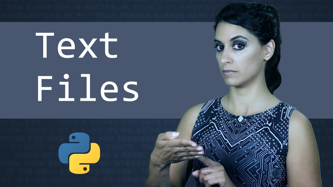 Text Files in Python  Python Tutorial  Learn Python Programming