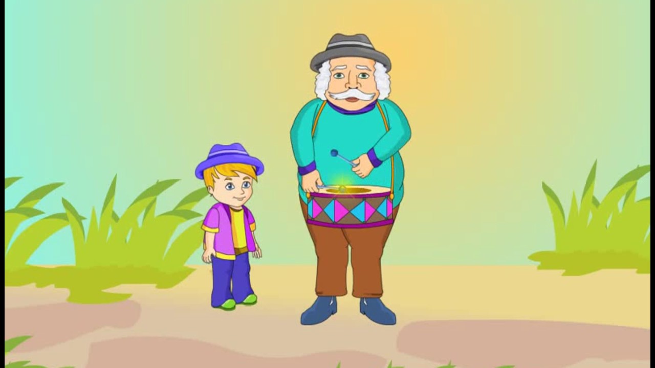 This Old Man  -  Kids Song - Nursery Rhyme (A song to learn your Numbers too)