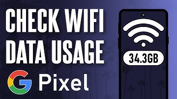 How to Check WiFi Data Usage on Google Pixel
