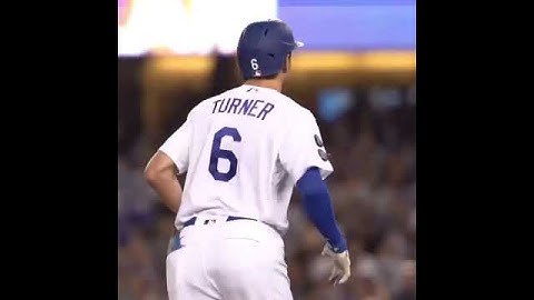 TREA TURNER GRANDSLAM HOMERUN #27 #dodgers #mlb #shorts
