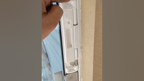 How to secure a sliding glass door at your home.