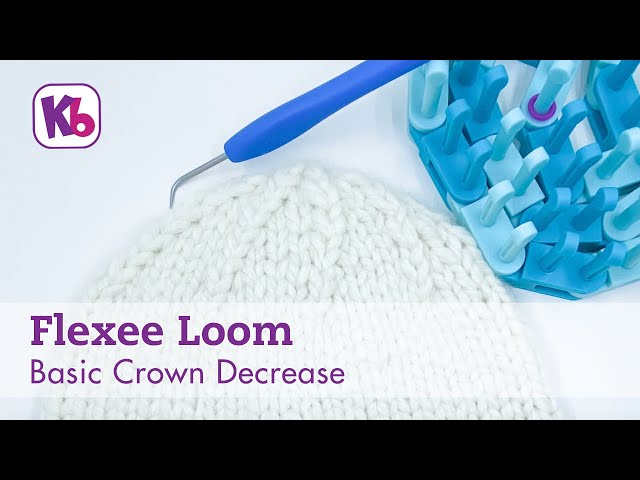 Basic Crown Decrease - Flexee Loom 