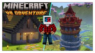 This Is WAAYYY Better In VR! | Minecraft VR w/ @NicoJohandsomeVR and @Schayzer screenshot 5