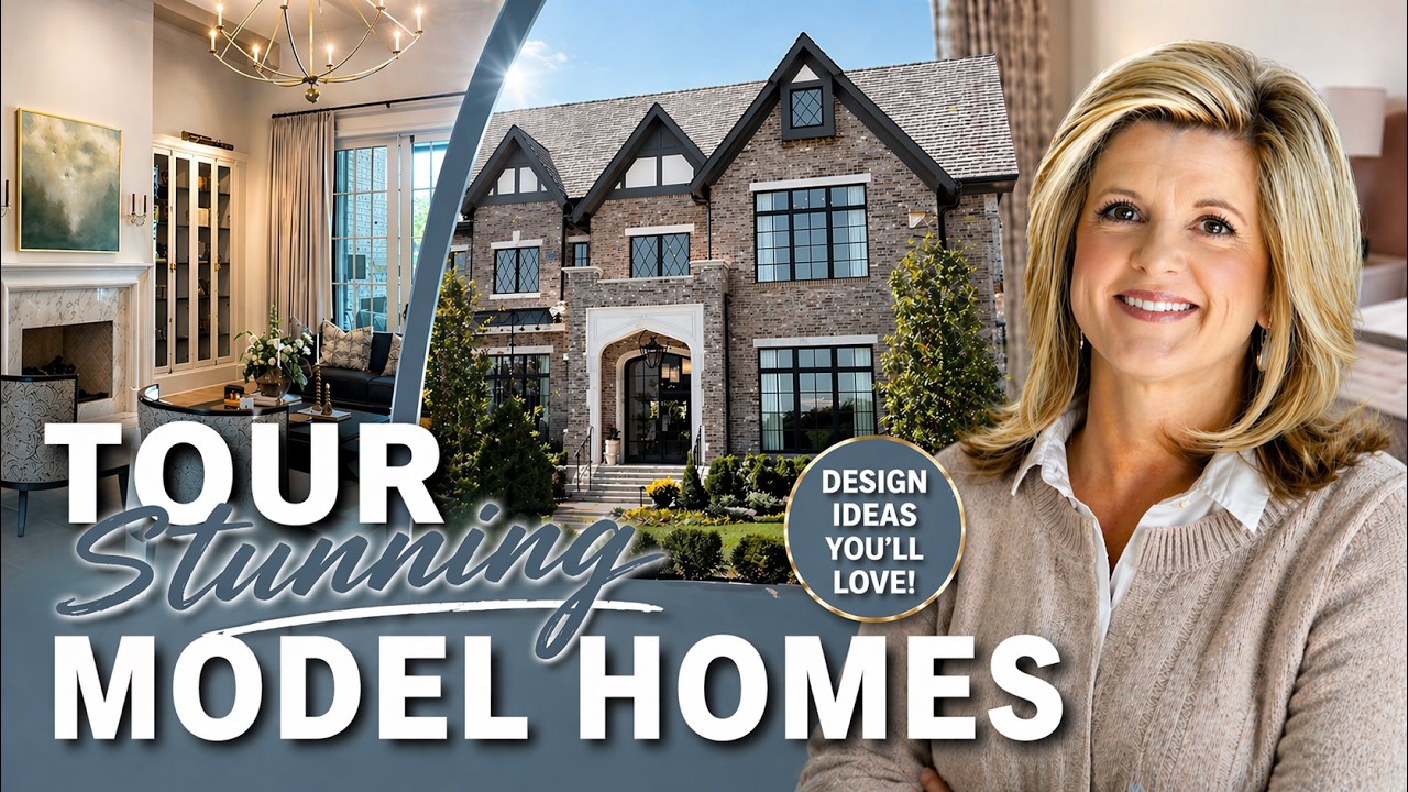 TOUR THESE STUNNING MODEL HOMES | Interior Designer Jennifer Davenport