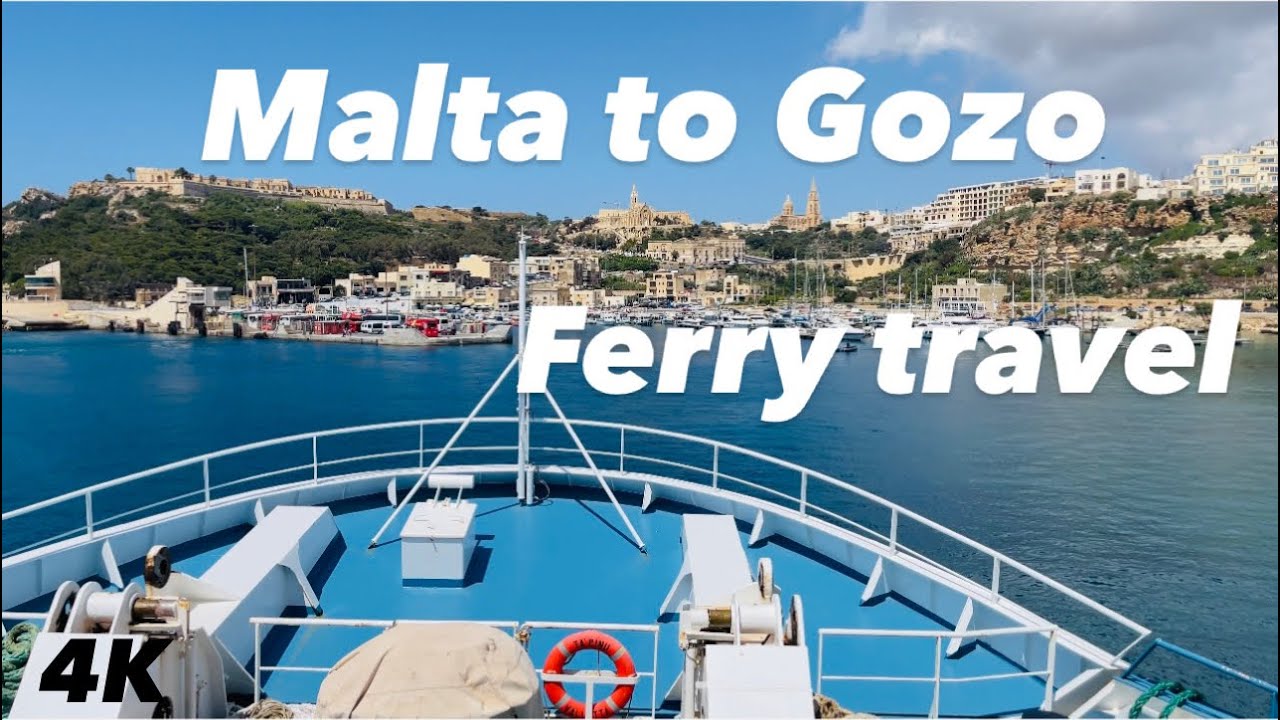 Malta to Gozo Ferry Travel malta gozo travel europe ferry sea 