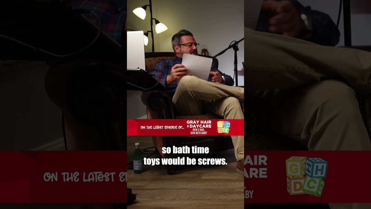 Our Bath Time Toys Were SCREWS?! 🔩😂 #GenXDads #HumorInLife #RaisingKids
