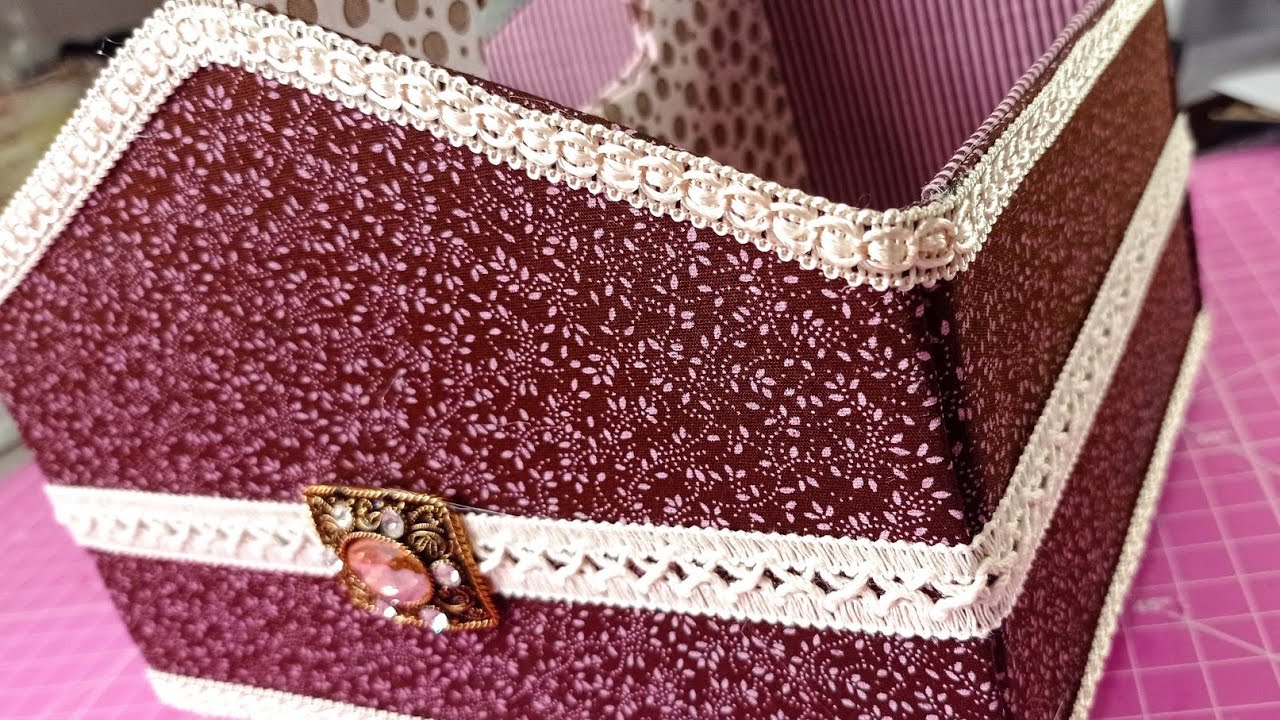 DIY Organizador feito com CAIXA DE SAPATO ...Ninguém vai descobrir!!