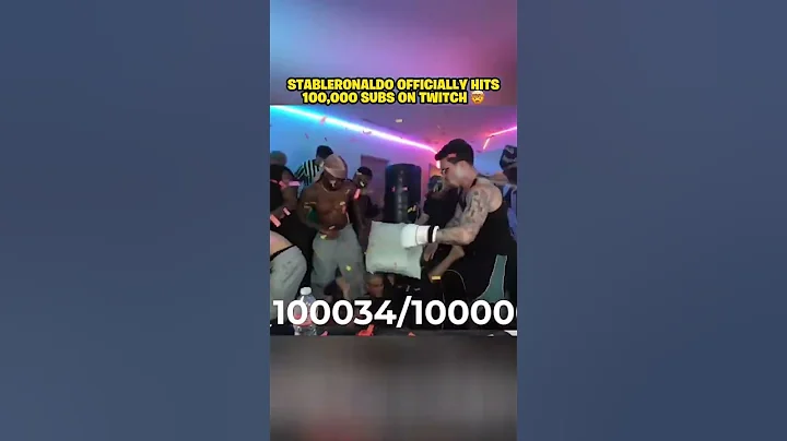 Stable Ronaldo Hits 100,000 Subscribers! 😂