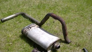 2003 Toyota Tacoma Exhaust replacement