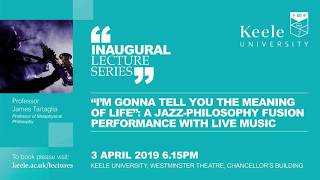 I'm Gonna Tell You the Meaning of Life: A Jazz-Philosophy Fusion Performance with Live Music