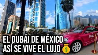 EL DUBÁI DE MONTERREY🏙️💎 El Centro Comercial MÁS GRANDE y LUJOSO 😱Plaza Fiesta San Agustín SAN PEDRO