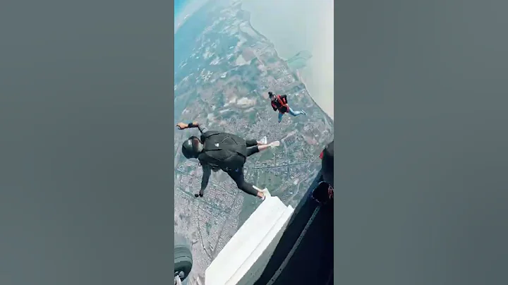 Skydiving on amazing sky   Best jump of the year episode # 9