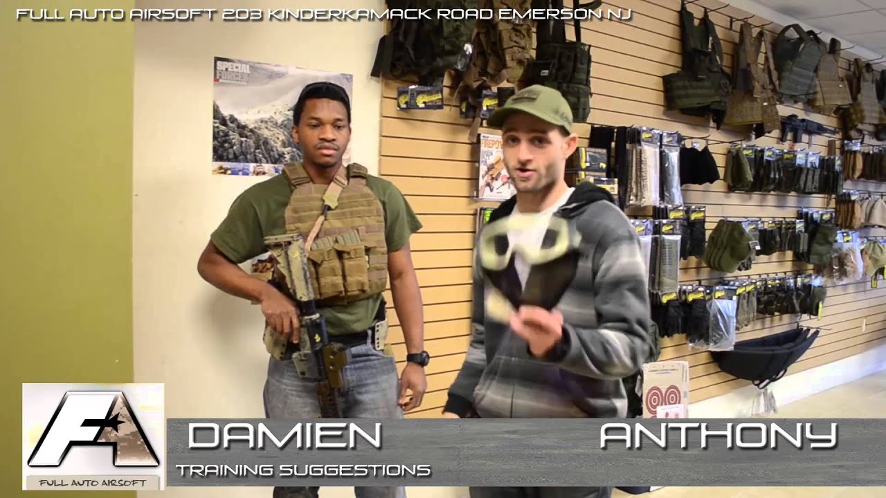 Full Auto Airsoft in NJ DIY airsoft target and airsoft training