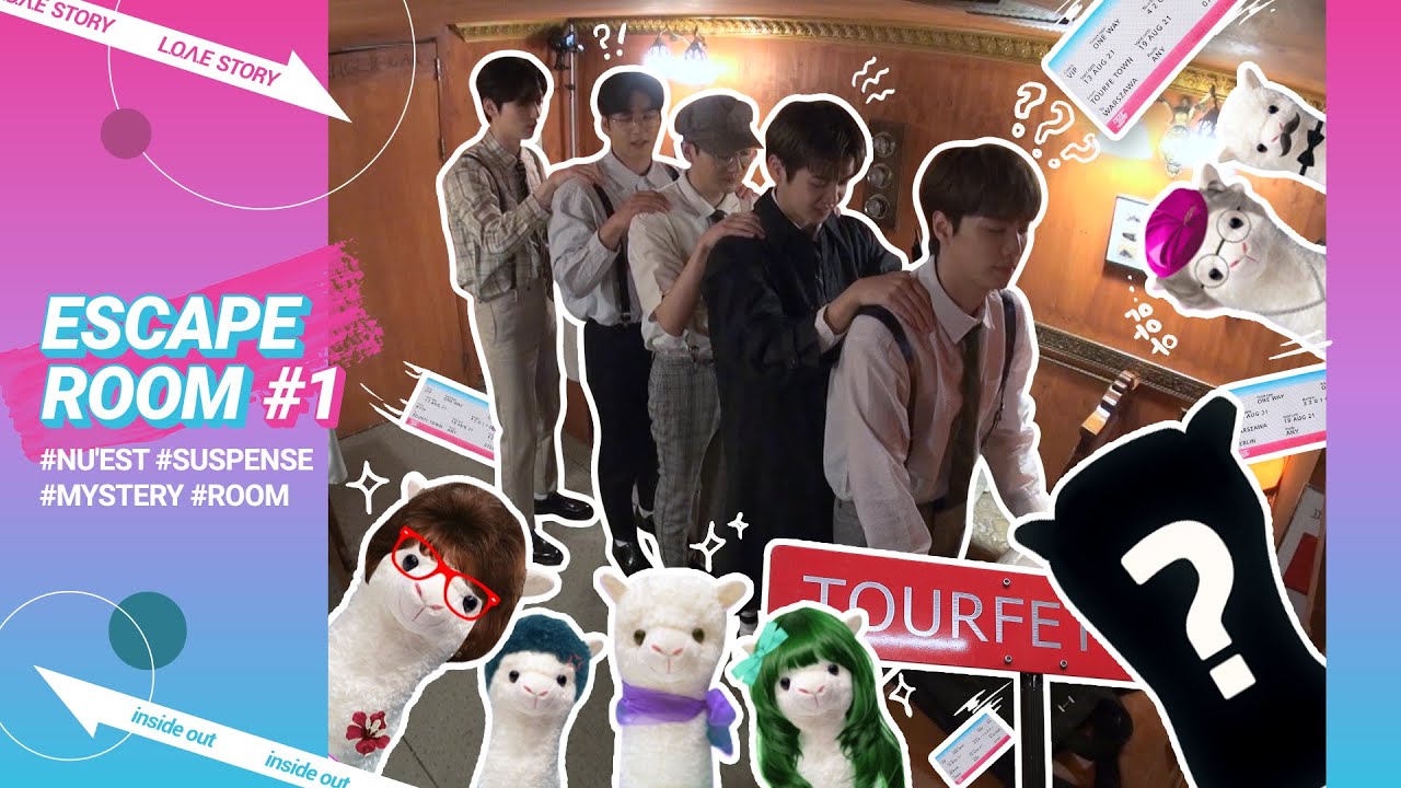 [L.O.Λ.E STORY: INSIDE OUT] EP 14. 탈출! 유럽 횡단 야간 열차 (Escape Room) #1