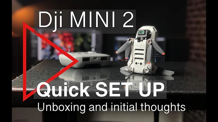 How to set up the Dji Mini 2 drone ready to fly and my initial thoughts.