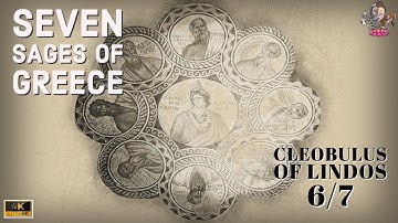 Life of Cleobulus of Lindos | Seven Sages of Greece - 6/7 | Subtitled