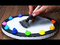 How to paint abstract moonlight couplestep by step full tutorial version