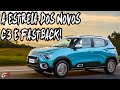 COMO FORAM AS ESTREIAS DOS NOVOS CITROEN C3 E FIAT FASTBACK NO MERCADO? CHEVROLET TRACKER CRESCE E +