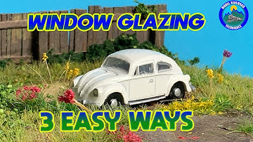 Model Railway Window Glazing: 3 easy techniques