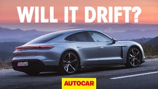 WILL IT DRIFT? | The Porsche Taycan Turbo | Autocar