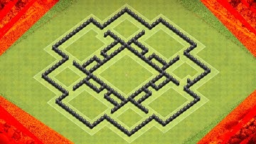 Clash of Clans NEW! BEST TH9 FARMING BASE | AUGUST 2016! DARK ELIXIR PROTECTION!