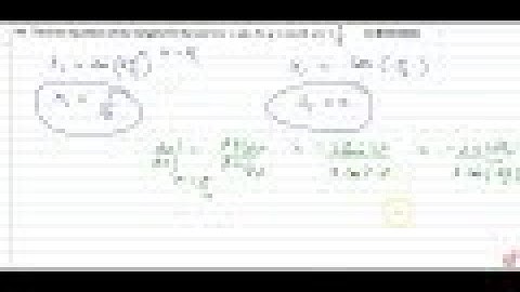 Find the equation of the tangent to the curve `x=sin3t ,y=cos2t` at `t=pi/4dot`