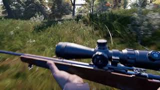 Hunting Simulator quick double boar kill with quick reload .270 screenshot 5