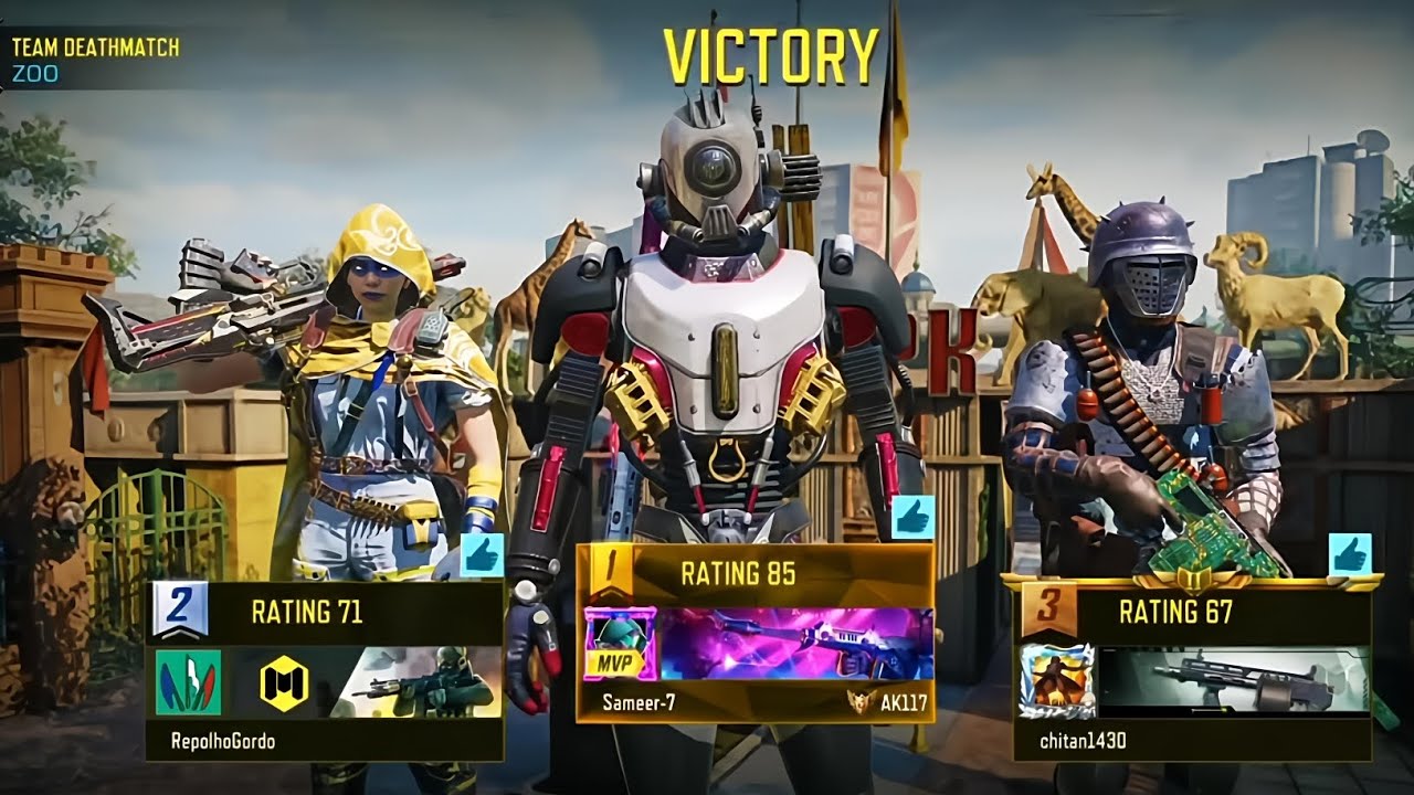 CALL OF DUTY (CODM) - TEAM DEATHMATCH ☠️💣 MVP RANKING 💣☠️ ULTRA HD 4K ...