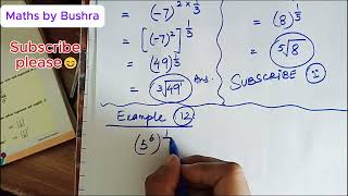 Class 9  Maths Chapter 1 examples of Ex 1.2 | maths by bushra