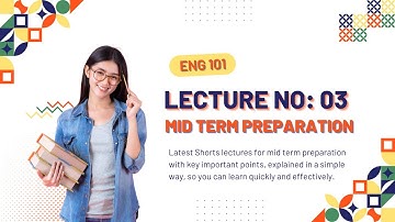 ENG101 Short Lecture 3_Main Idea_Topic sentence_Highlighted_Eng101 short lec 3_Mid Term