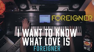 I Want To Know What Love Is - Foreigner || Keyboard Cover with Korg Kronos screenshot 4