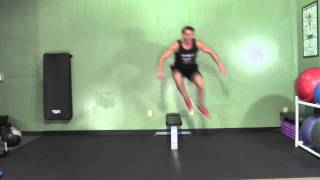 Lateral Hurdle Jumps - HASfit Plyometric Exercises - Jumping Exercises - Plyometric Training