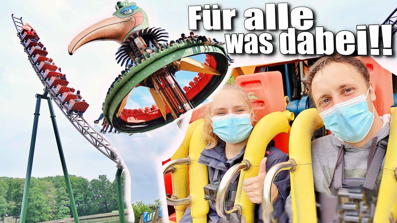 Ein toller Familienpark den kaum jemand kennt! | Bellewaerde Park Ieper 2021 | Vlog #259