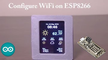 Adafruit Weather Station Build |  ESP8266 WiFi Configration