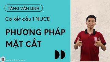 CƠ HỌC KẾT CẤU 1 | Phương pháp mặt cắt rất dễ hiểu| Tăng Văn Linh