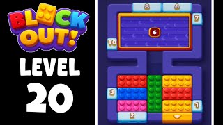 Block Out level 20 walkthrough solution 